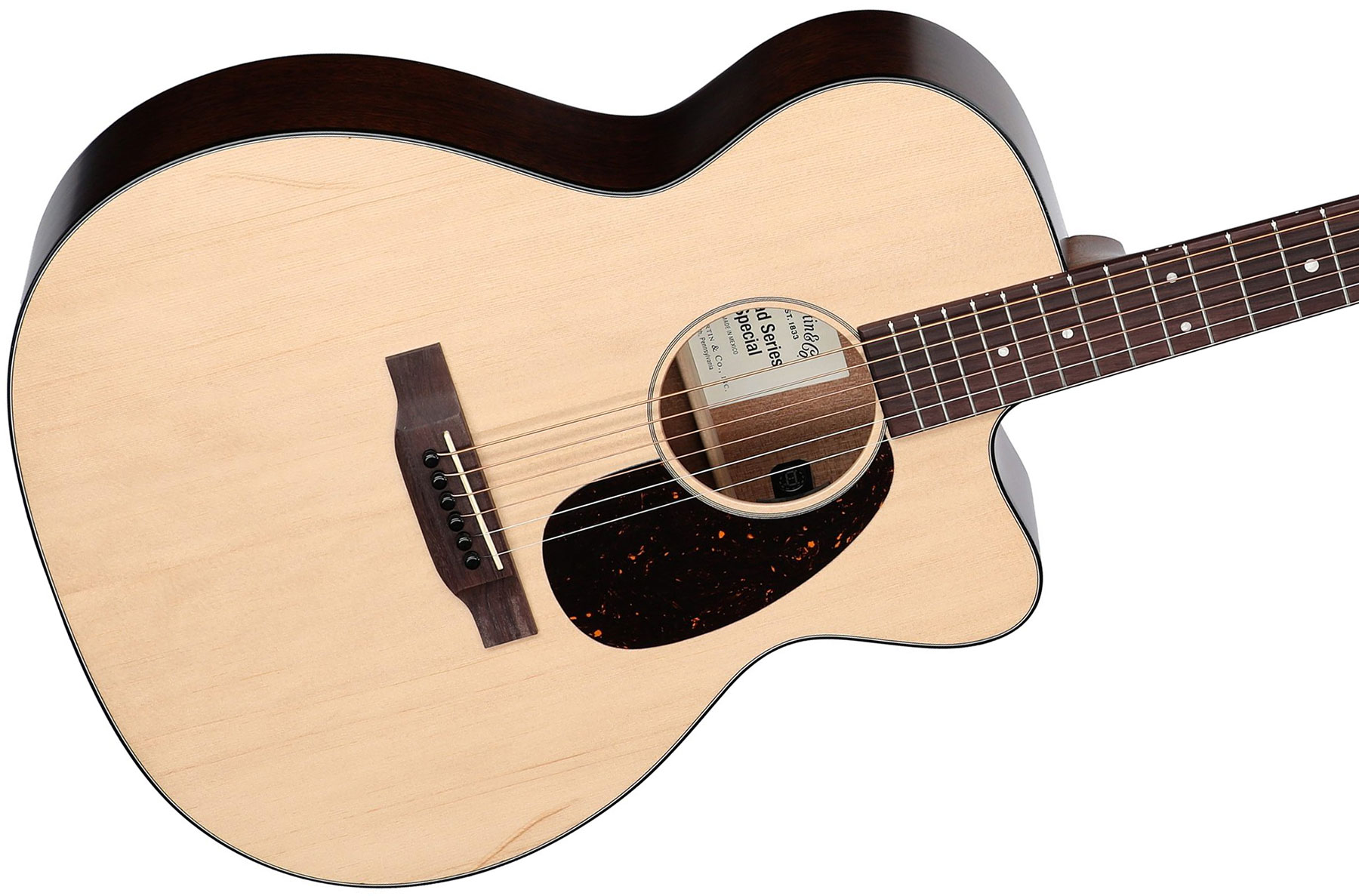 Martin Omc-10e Special Road Orchestra Cw Epicea Sapele Rw - Natural Satin - Volksgitaar - Variation 2