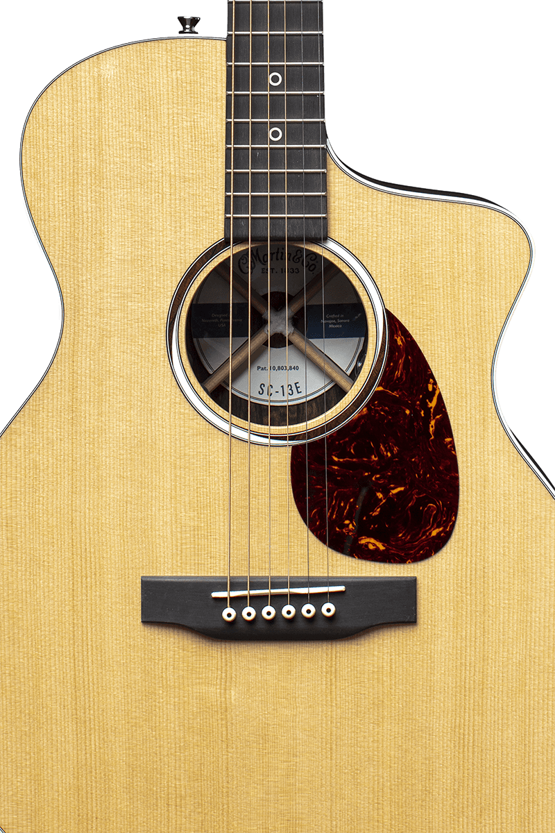 Martin Sc-13e Road Special Om Cw Epicea Ziricote Eb - Naturel - Elektro-akoestische gitaar - Variation 3