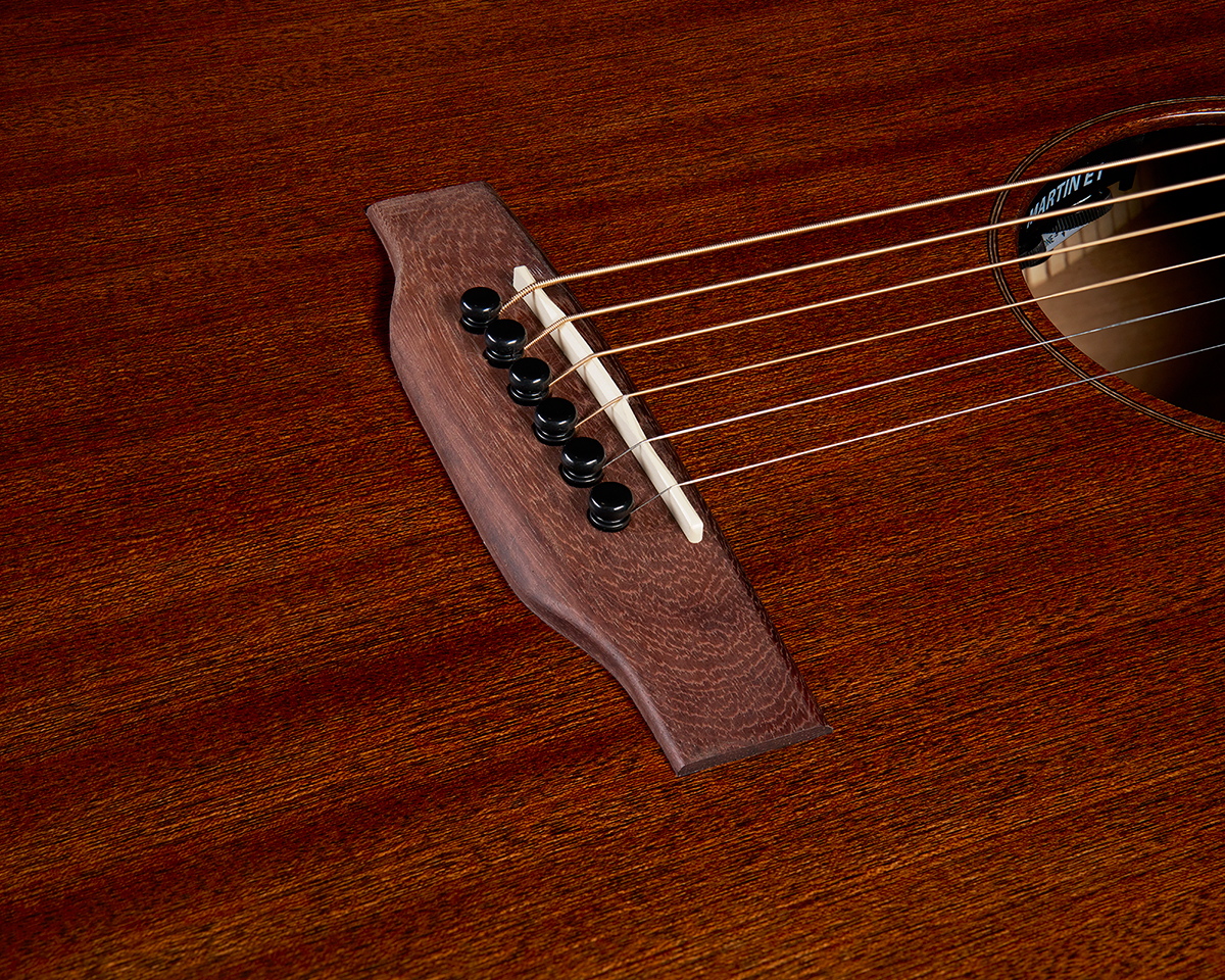 Martin Sc10e Modern Sapele Road S Om Tout Sapele Eb - Dark Mahogany - Folk gitaar - Variation 3