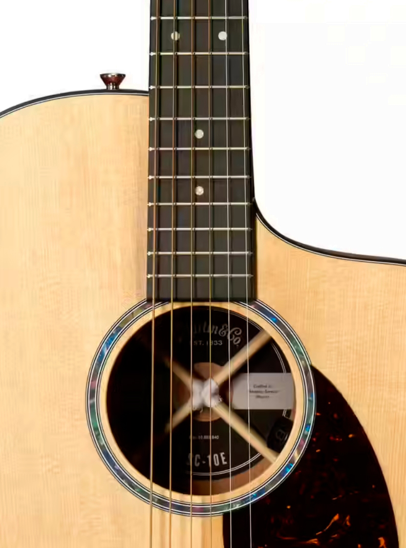 Martin Sc10e Spruce Road S Om Cw Epicea Sapele Ric - Natural - Folk gitaar - Variation 2