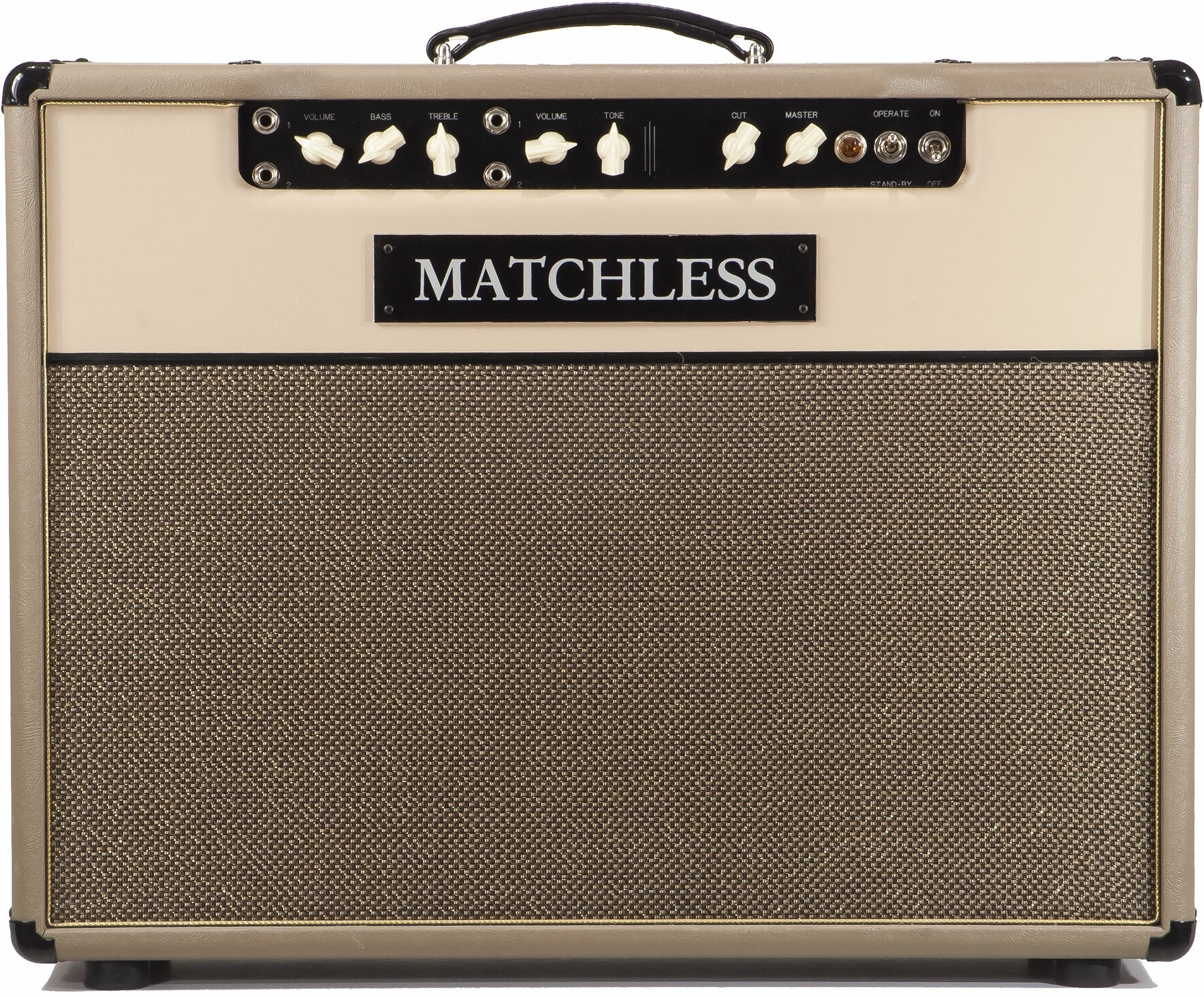 Matchless Dc-30 30w 2x12 Cappuccino/gold - Combo voor elektrische gitaar - Main picture
