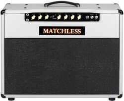 Combo voor elektrische gitaar Matchless DC-30 Reverb - Gray/White/Silver