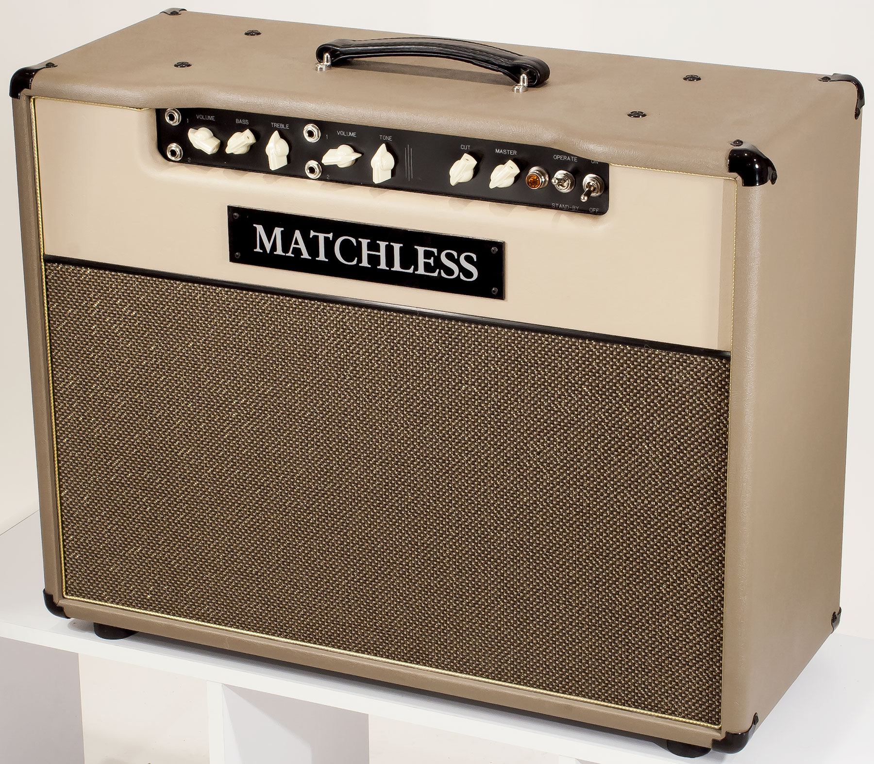 Matchless Dc-30 30w 2x12 Cappuccino/gold - Combo voor elektrische gitaar - Variation 2