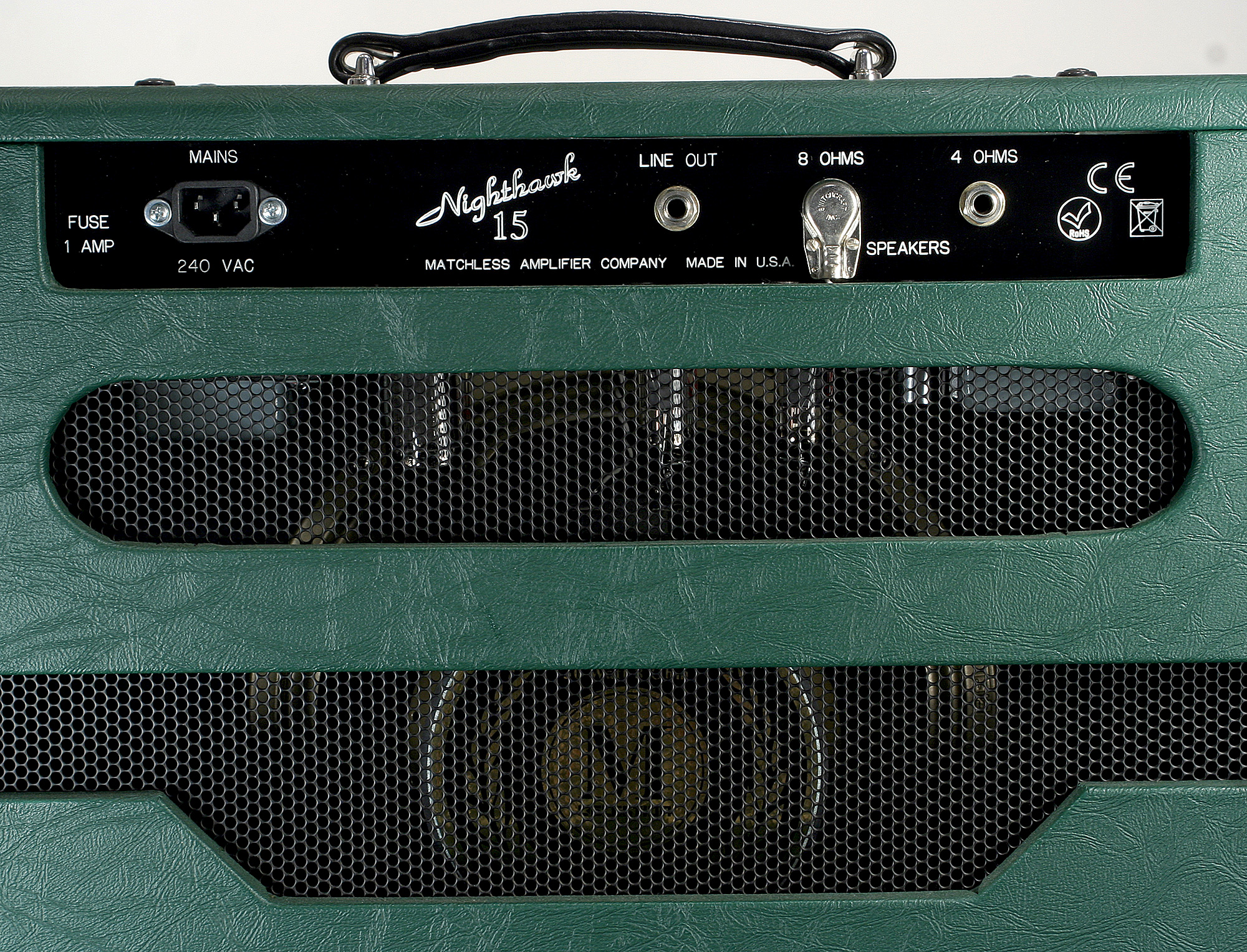 Matchless Nighthawk 112 15w 1x12 Green Silver - Combo voor elektrische gitaar - Variation 4