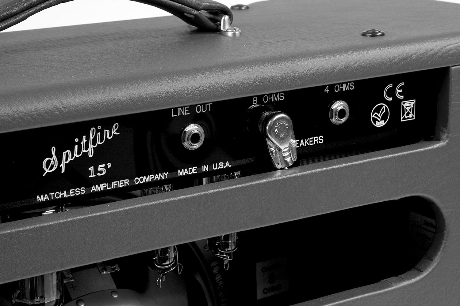Matchless Spitfire 15 112 Reverb 15w 1x12 Dark Gray/silver - Combo voor elektrische gitaar - Variation 1