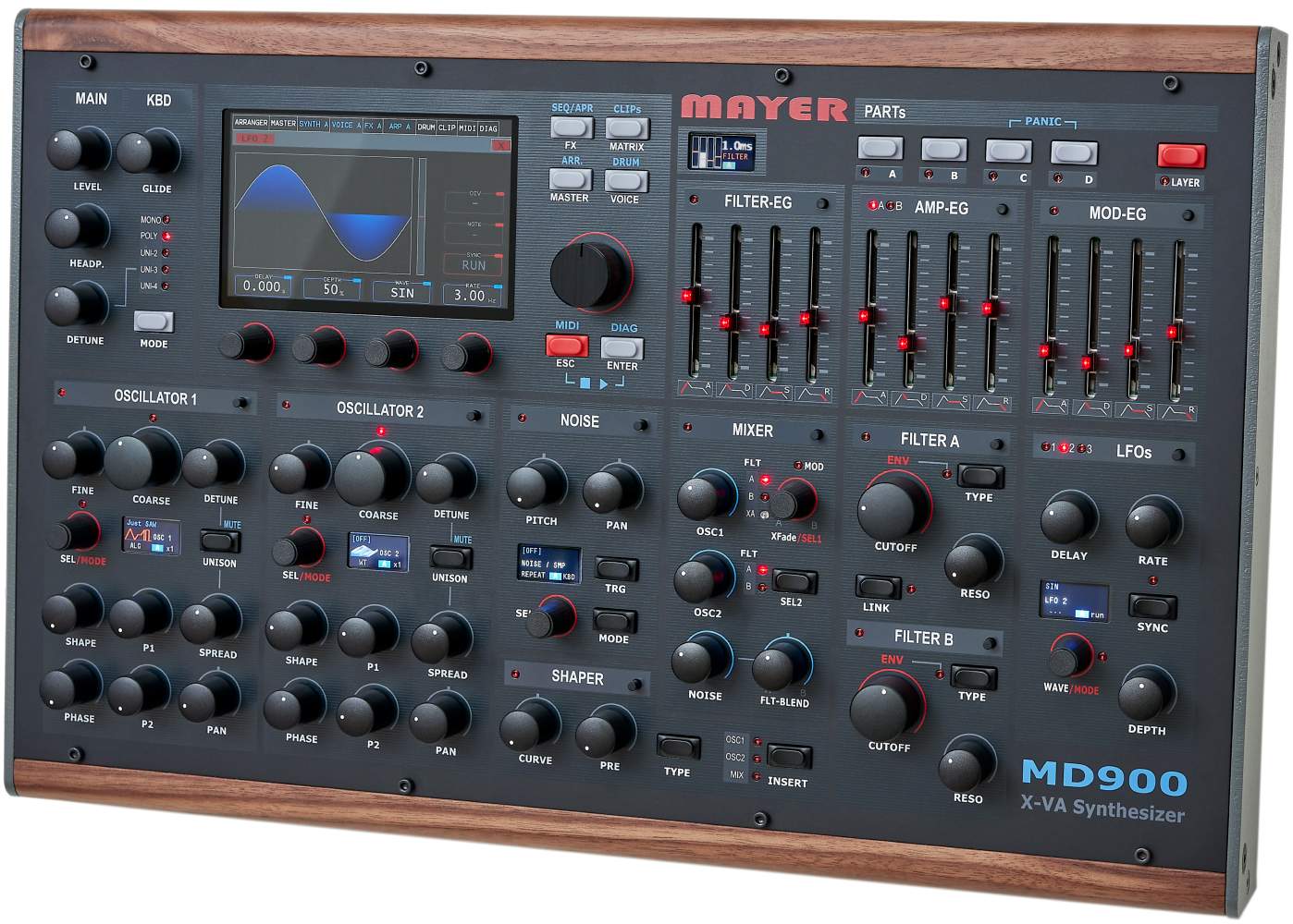Mayer Emi Md900 Desktop Synthesizer - Expander - Variation 4