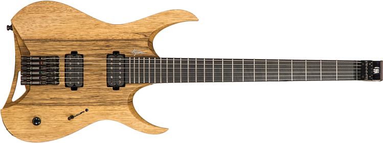 Mayones Guitars Hydra Bl 6 2h Seymour Duncan Ht Eb #hf2301591 - Natural - Metalen elektrische gitaar - Main picture