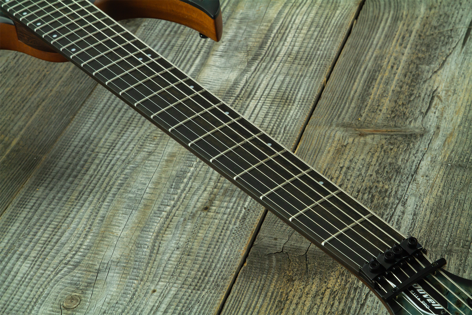 Mayones Guitars Duvell Elite Pro 7c Baryton 2h Velvetrone Fr Eb #df2511178 - Matt Ice Dragon - Bariton elektrische gitaar - Variation 6