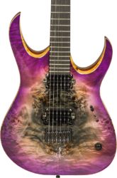 Metalen elektrische gitaar Mayones guitars Duvell Elite 6 #DF2105470 - Supernova purple