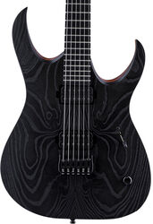 Metalen elektrische gitaar Mayones guitars Duvell Elite Gothic 6 (Seymour Duncan) - gothic black