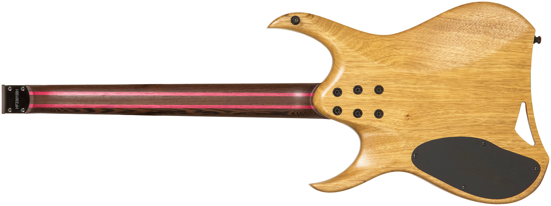 Mayones Guitars Hydra Bl 6 2h Seymour Duncan Ht Eb #hf2301591 - Natural - Metalen elektrische gitaar - Variation 1