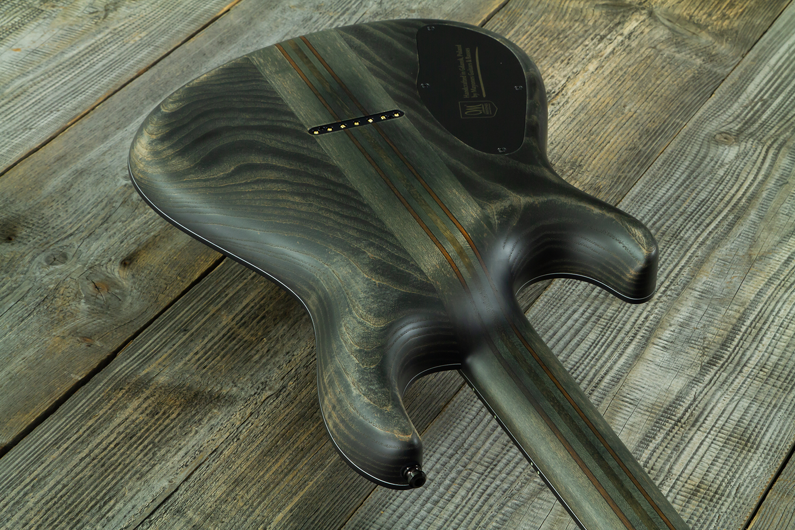 Mayones Guitars Regius Gothic 7c 2h Velvetrone Ht Eb #rf2510207 - Matt Gothic Black - 7-snarige elektrische gitaar - Variation 8