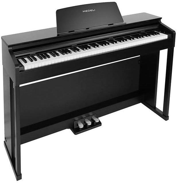 Digitale piano met meubel Medeli DP 280 BK