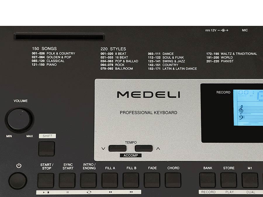 Medeli M331 - Entertainerkeyboard - Variation 4