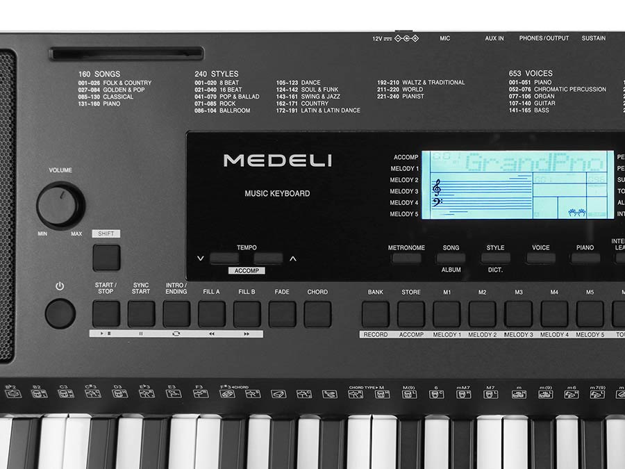 Medeli M361 - Entertainerkeyboard - Variation 3