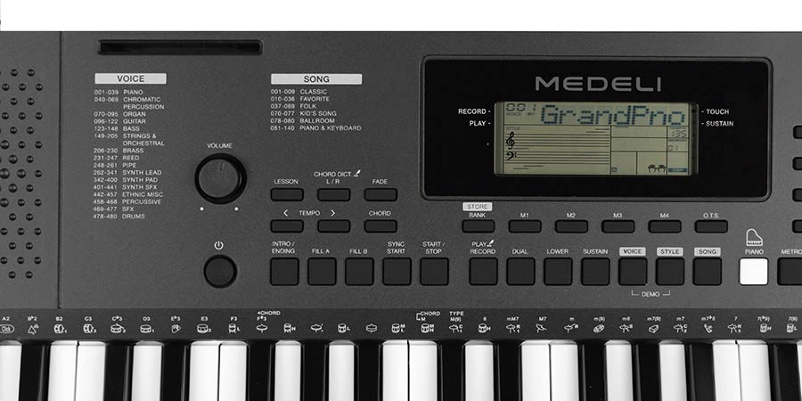 Medeli Mk100 - Entertainerkeyboard - Variation 4