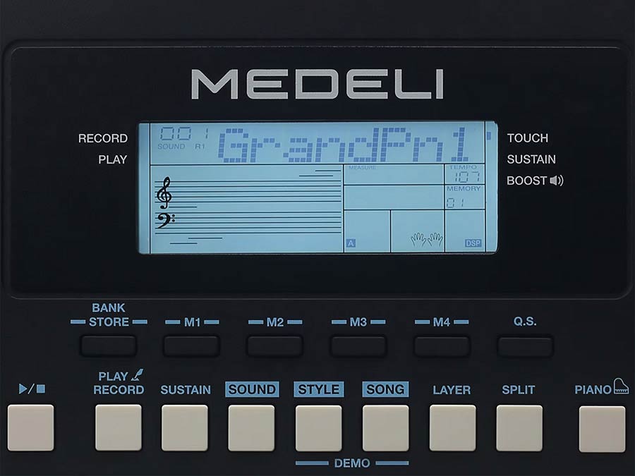 Medeli Mk110 - Entertainerkeyboard - Variation 7