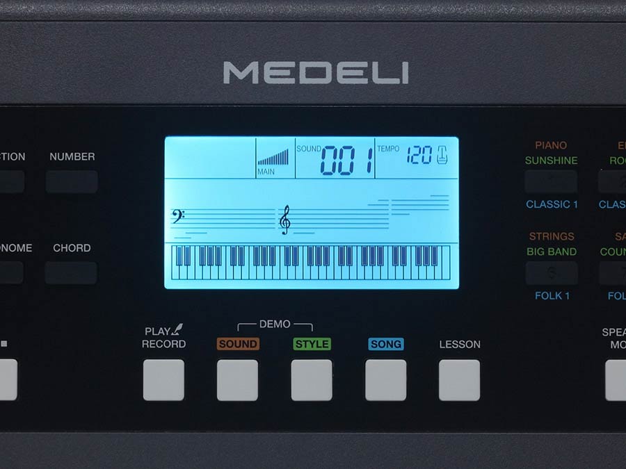 Medeli Mk61 - Entertainerkeyboard - Variation 8