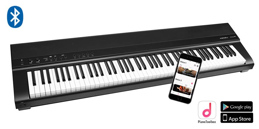 Medeli Sp 201+ Bk Bluetooth - Draagbaar digitale piano - Variation 1
