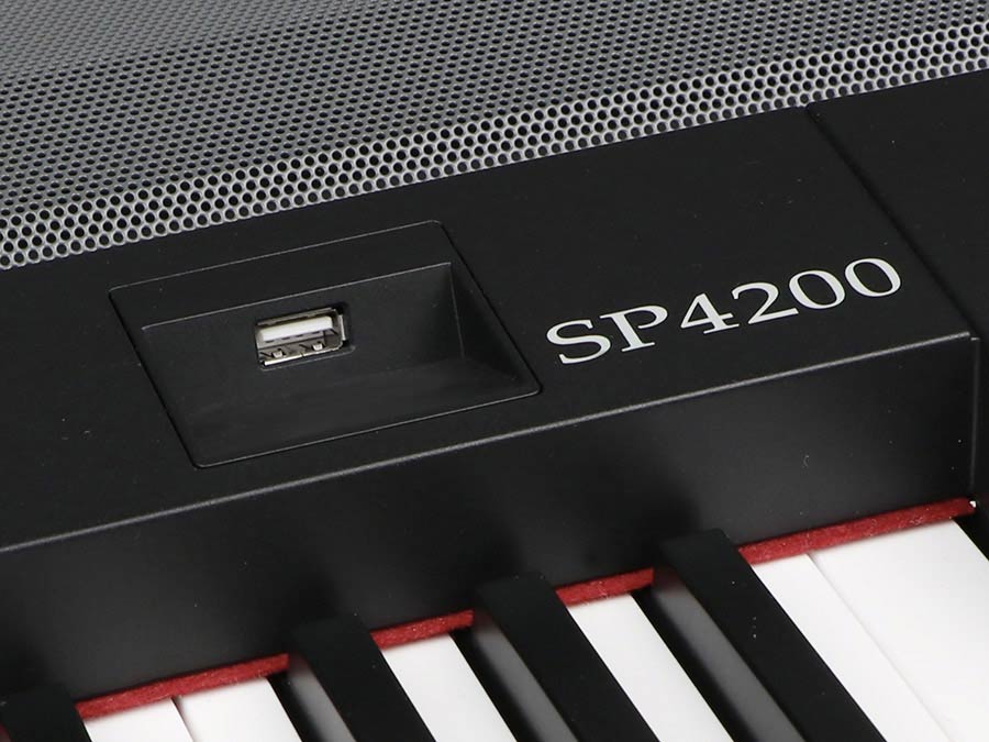 Medeli Sp4200/bk - Black - Stagepiano - Variation 6