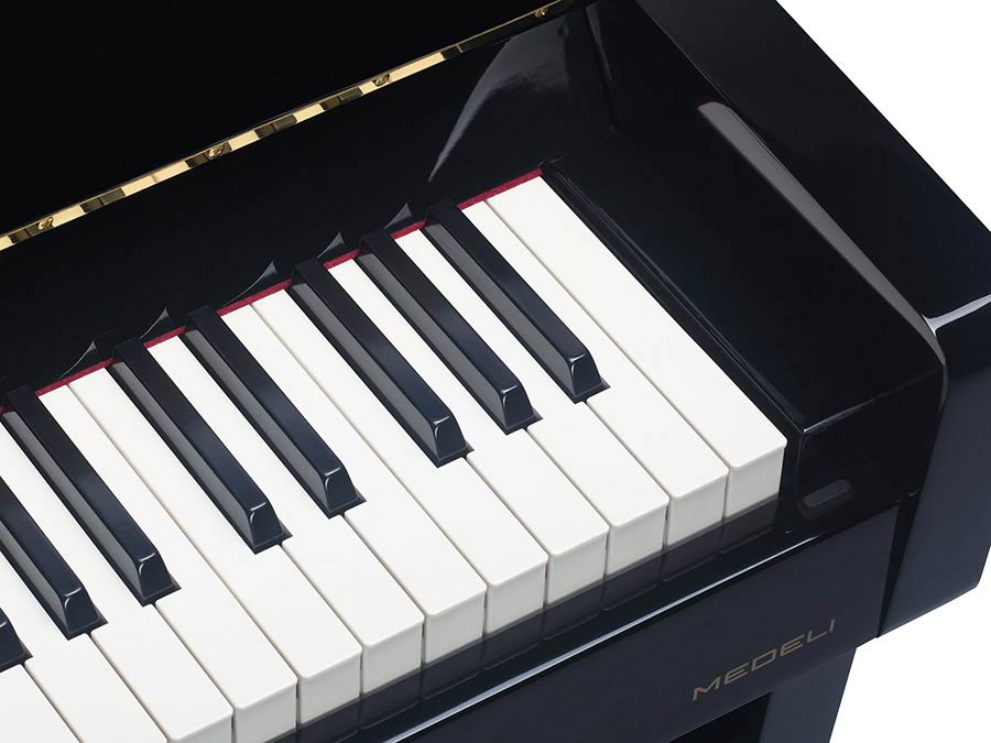 Medeli Up 605 - Noir - Digitale piano met meubel - Variation 4