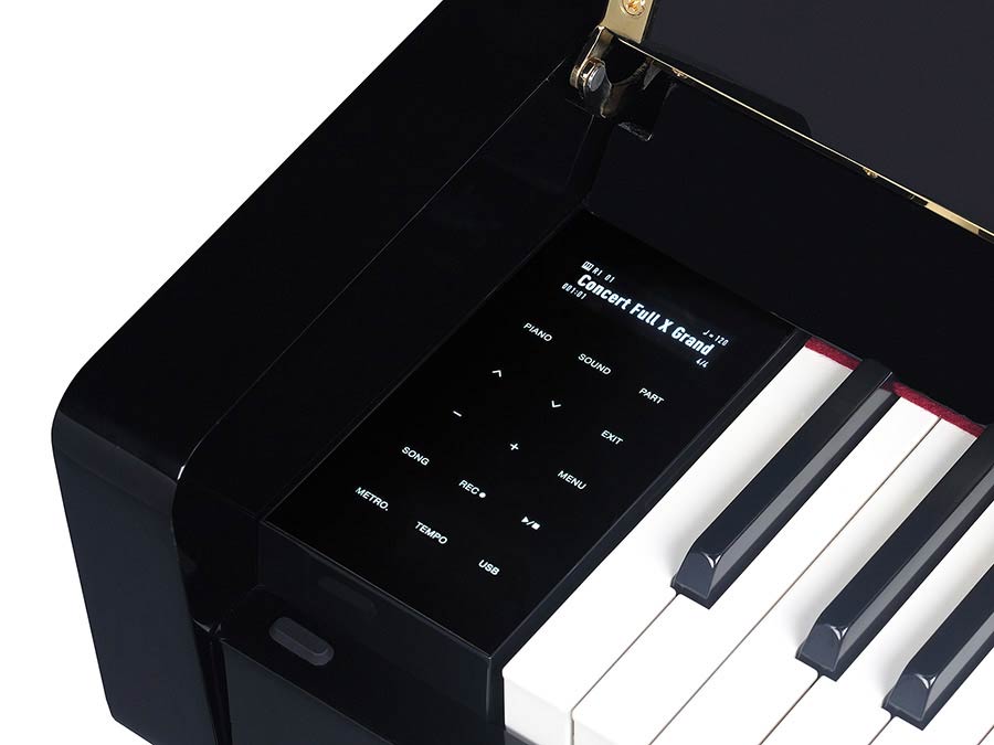 Medeli Up 605 - Noir - Digitale piano met meubel - Variation 5