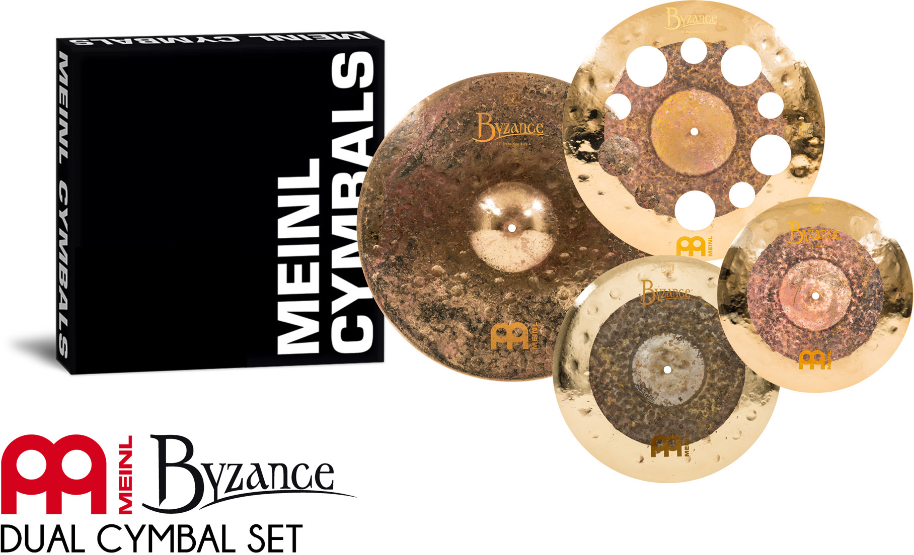 Meinl Byzance Ed Dual Pack 14 16 18 21 - Bekkens set - Main picture