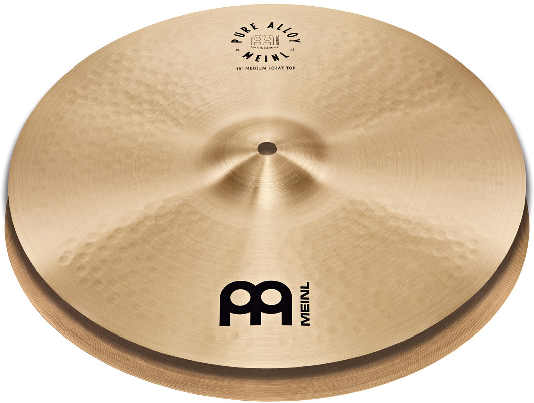 Meinl Charleston Pure Alloy 14 Medium - 14 Pouces - HiHat bekken - Main picture