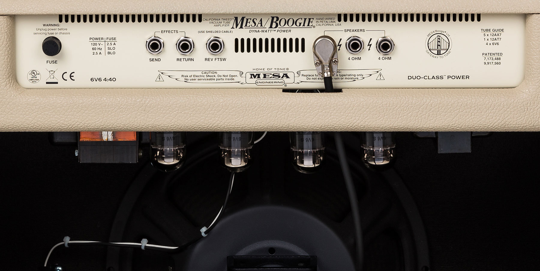 Mesa Boogie California Tweed 6v6 4:40 1x12 Combo 2/10/20/30/40w - Combo voor elektrische gitaar - Variation 3