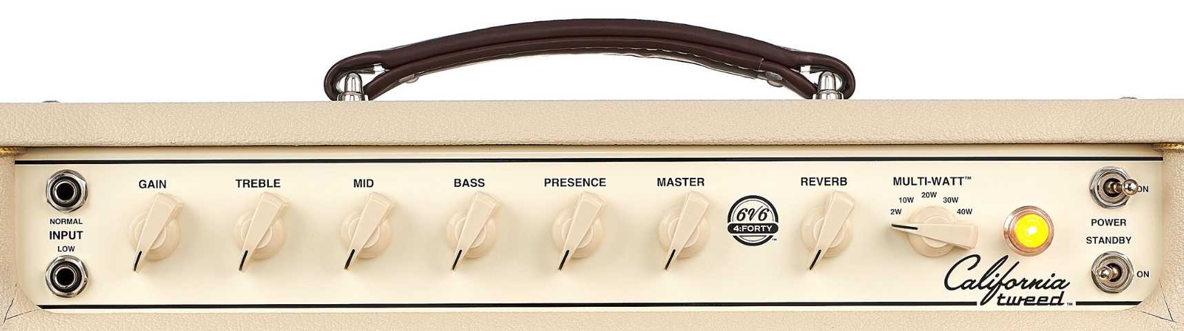 Mesa Boogie California Tweed 6v6 4:40 Head 2/10/20/30/40w - Gitaarversterker top - Variation 1