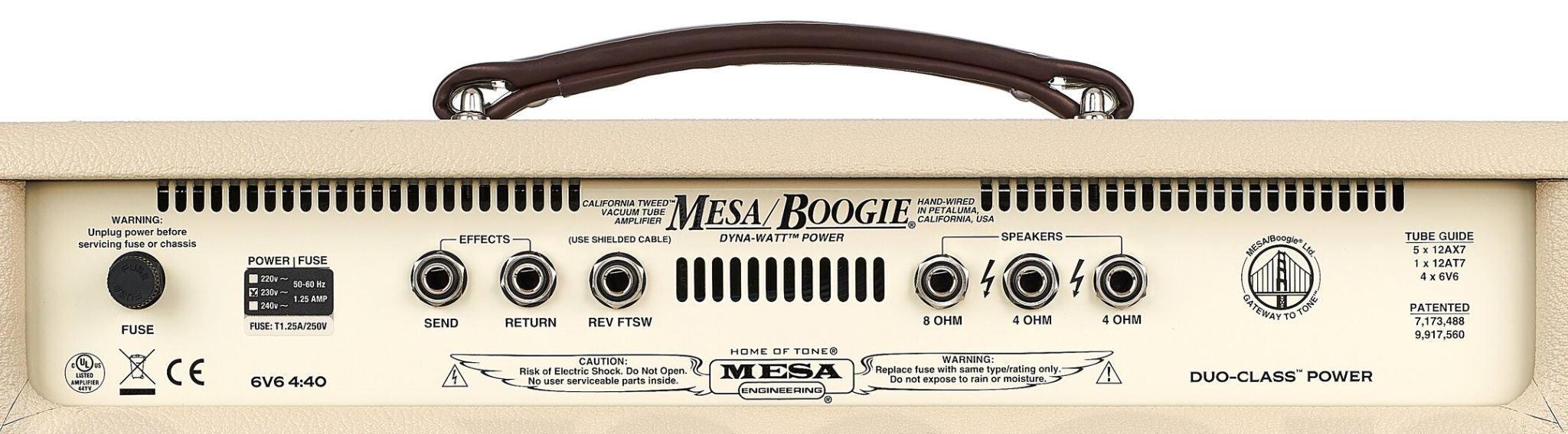 Mesa Boogie California Tweed 6v6 4:40 Head 2/10/20/30/40w - Gitaarversterker top - Variation 5