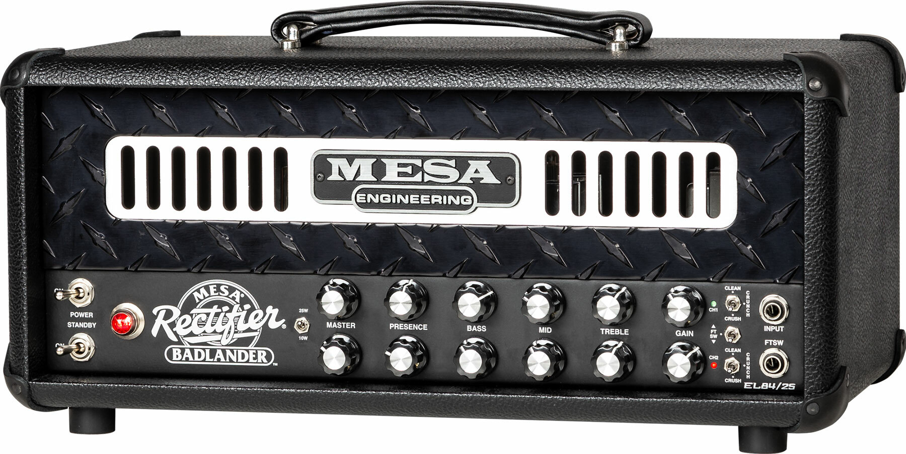 Mesa Boogie Badlander 25 Head 10/25w El84 Black Bronco - Gitaarversterker top - Main picture