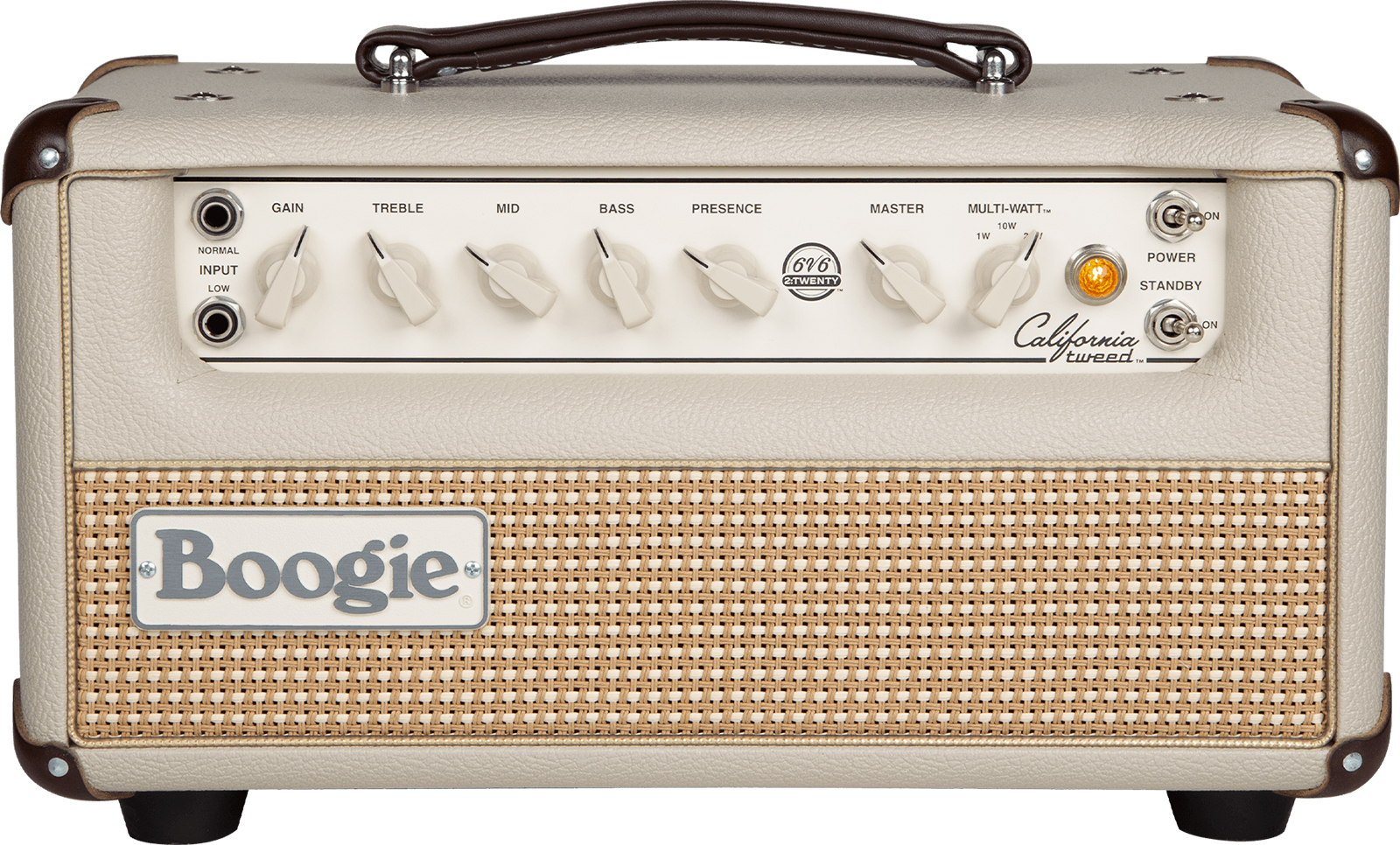 Mesa Boogie California Tweed 6v6 2:20 Head 1/10/20w - Gitaarversterker top - Main picture