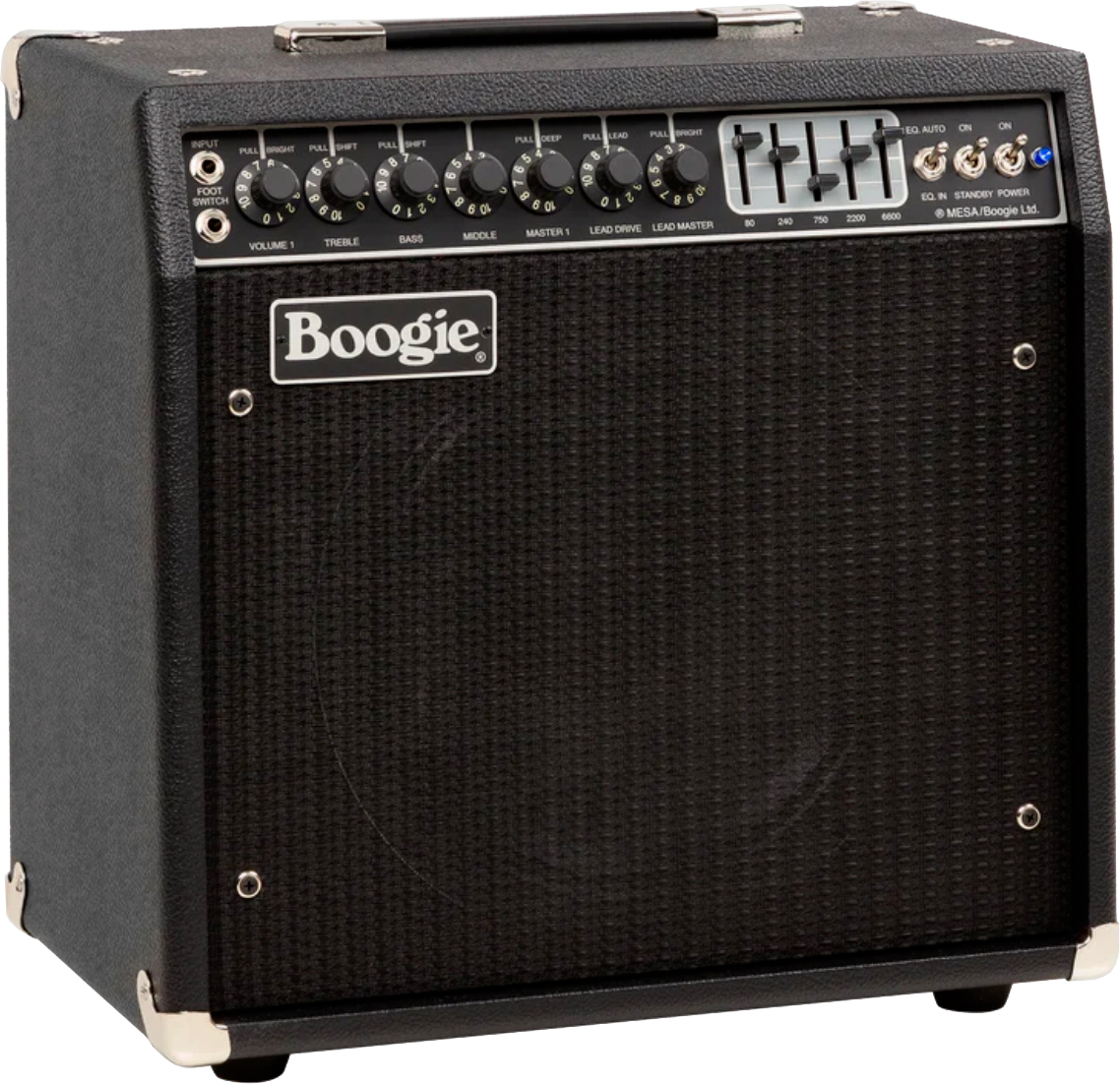 Mesa Boogie Mark Iic+ 1x12 Combo 25/75w 6l6 Black Bronco - Combo voor elektrische gitaar - Main picture