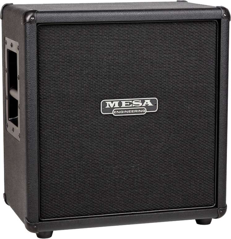 Mesa Boogie Rectifier 1x12 Mini Wide Straight Guitar Cab 60w 8-ohms Black Bronco - Elektrische gitaar speakerkast - Main picture