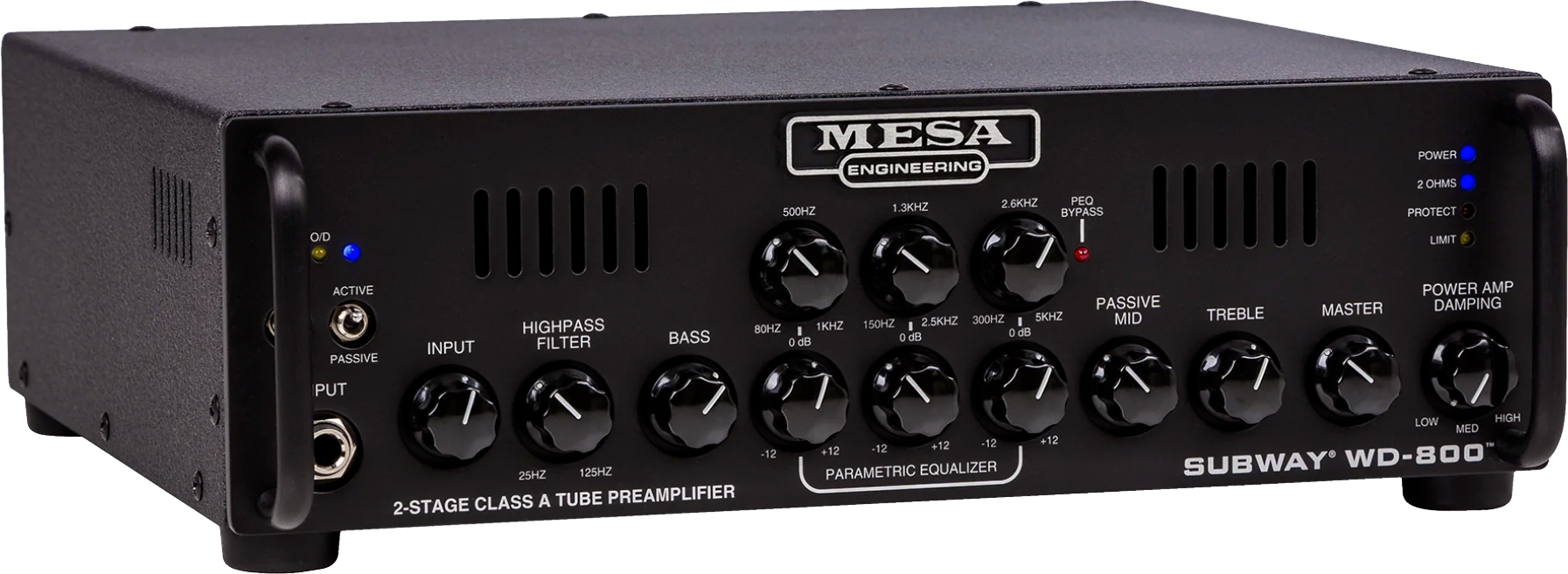 Mesa Boogie Subway Wd800 Bass Head 800w - Versterker top voor bas - Main picture