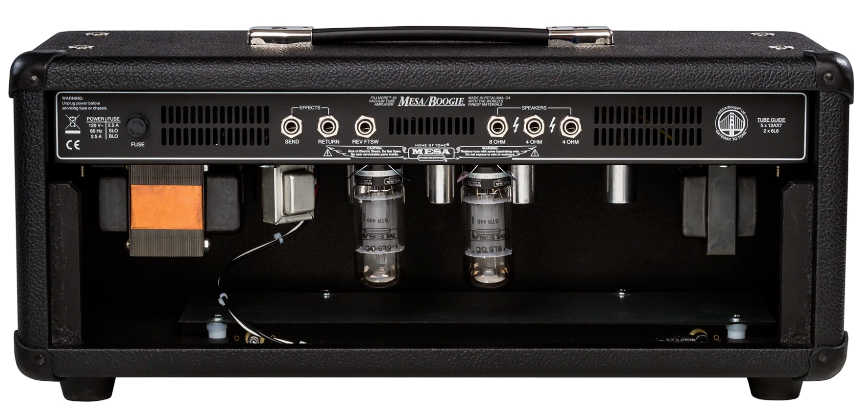 Mesa Boogie Fillmore 50 Medium Head 20/40w 6l6 - Gitaarversterker top - Variation 2