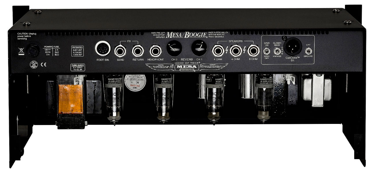Mesa Boogie Mark Five 35 Rackmount Head 10-25-35w El84 - Gitaarversterker top - Variation 1