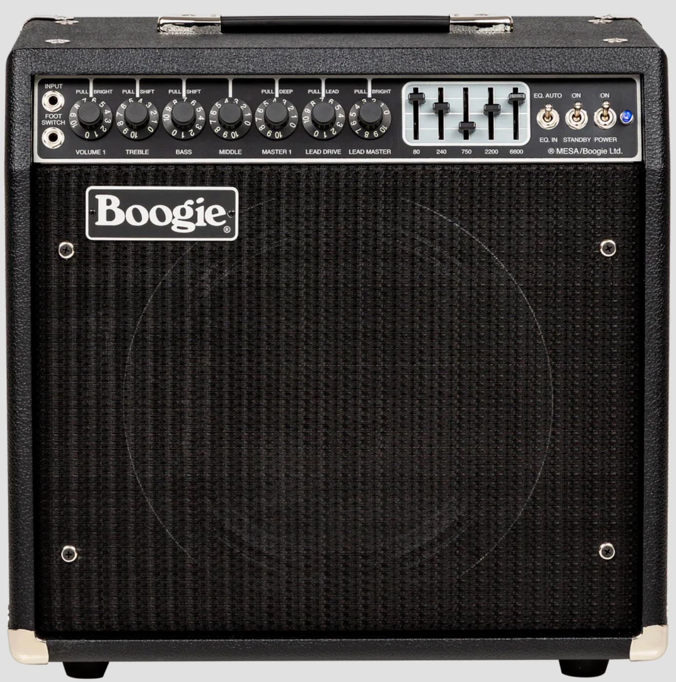 Mesa Boogie Mark Iic+ 1x12 Combo 25/75w 6l6 Black Bronco - Combo voor elektrische gitaar - Variation 1