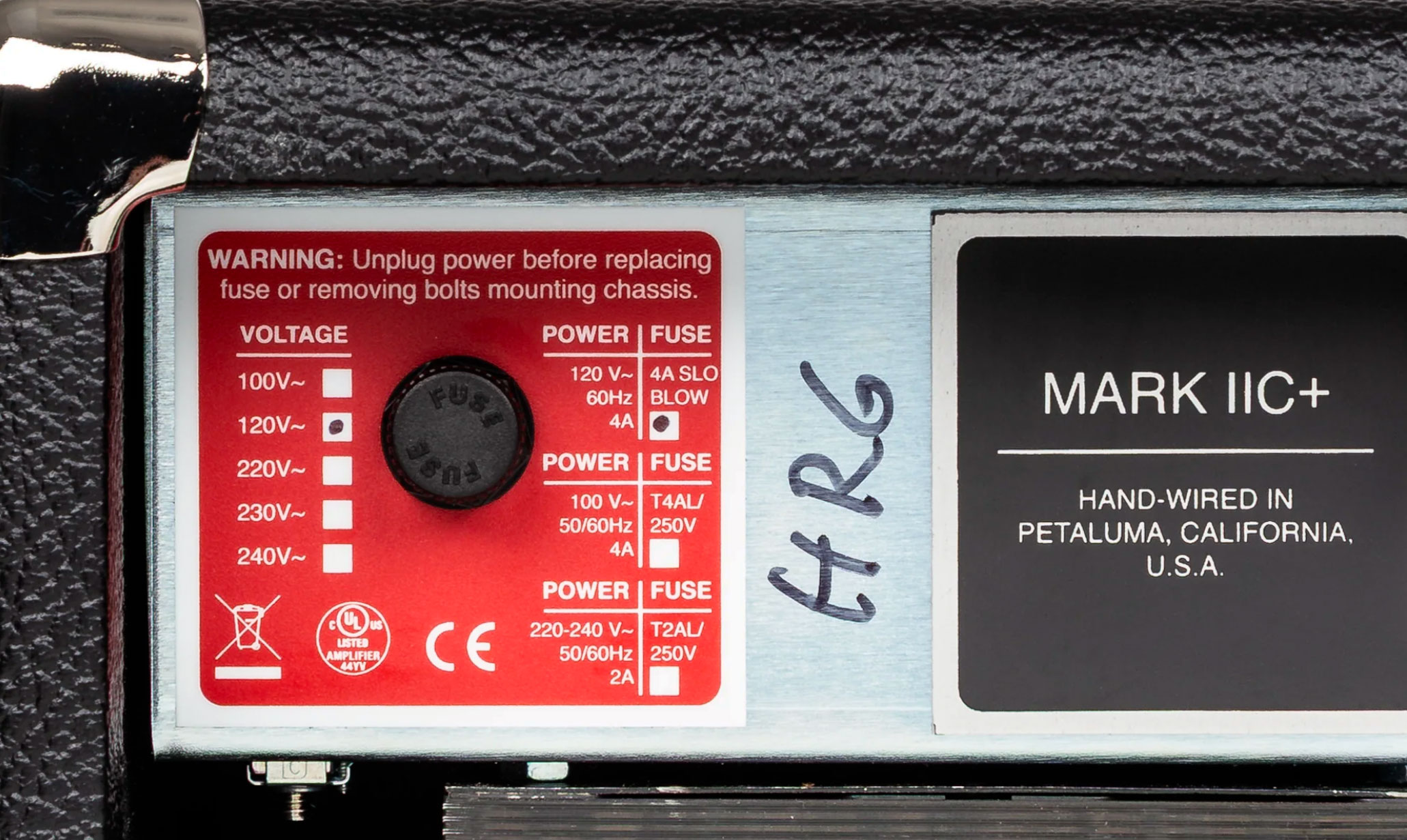 Mesa Boogie Mark Iic+ Hrg Head 60/100w 6l6 - Gitaarversterker top - Variation 2