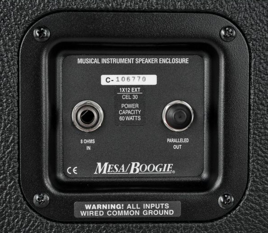 Mesa Boogie Rectifier Guitar Cab 1x12 60w 8-ohms - Elektrische gitaar speakerkast - Variation 2