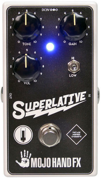Mojo Hand Fx Superlative - Overdrive/Distortion/fuzz effectpedaal - Main picture