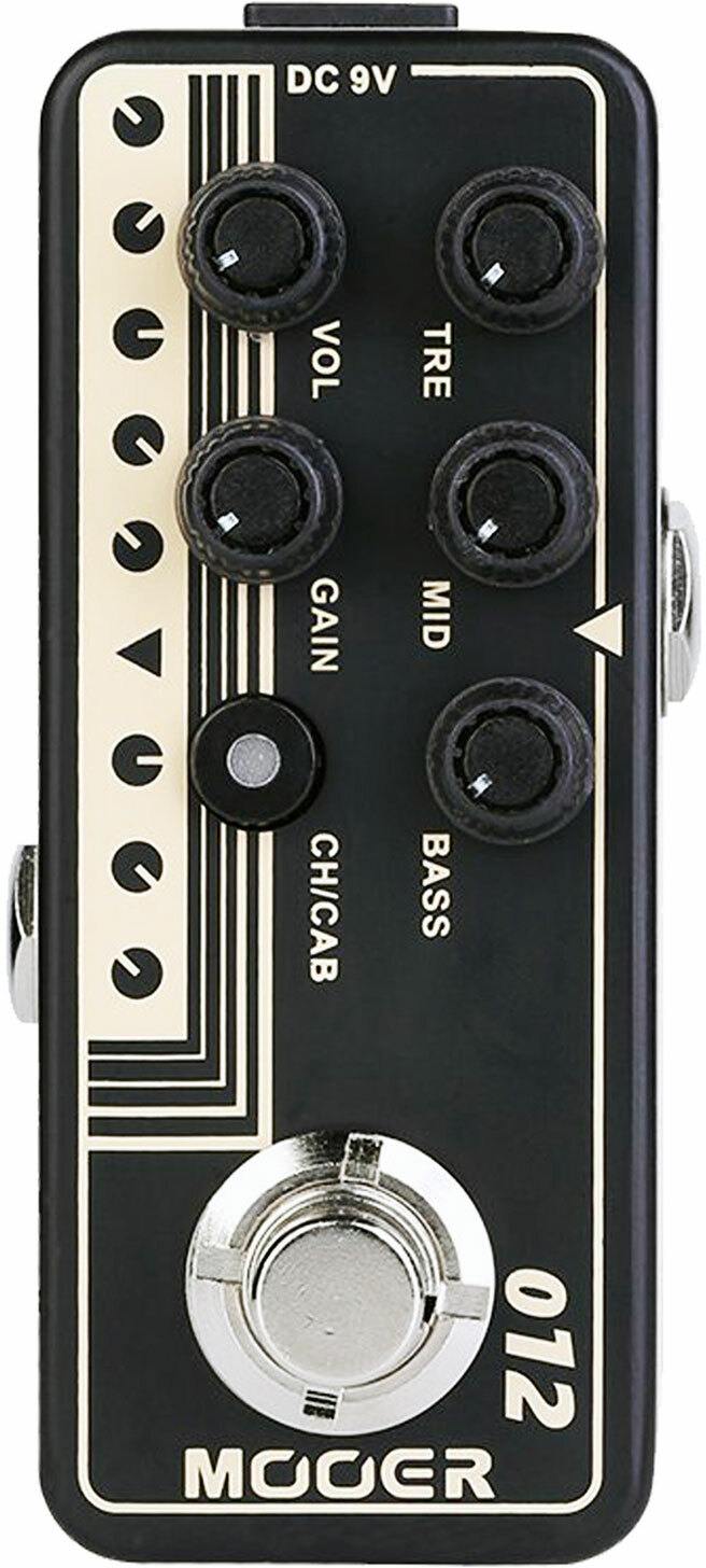 Mooer 012 Us Gold 100 - Overdrive/Distortion/fuzz effectpedaal - Main picture
