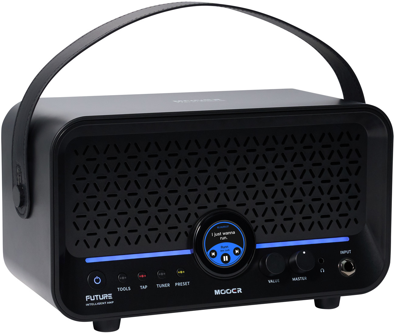 Mooer F15i Li 15w 2x2 Black - Combo voor elektrische gitaar - Main picture