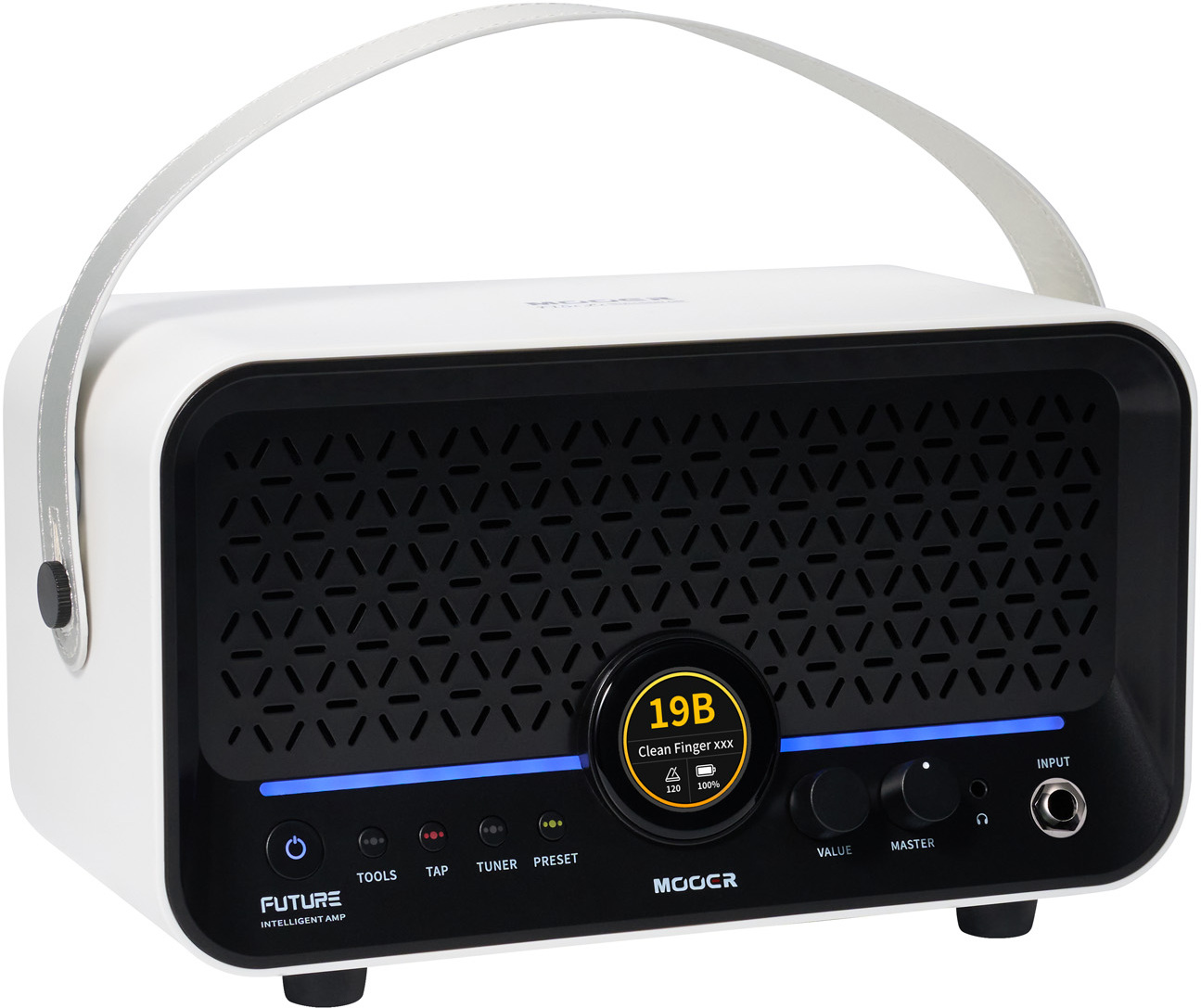 Mooer F15i Li 15w 2x2 Whte - Combo voor elektrische gitaar - Main picture