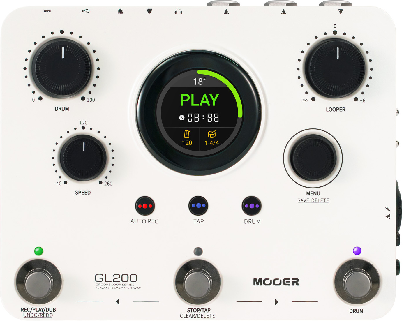 Mooer Gl200 Groove Loop Series - Looper effect pedaal - Main picture