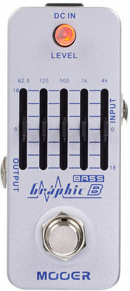Mooer Graphic Bass - EQ & enhancer effectpedaal - Main picture