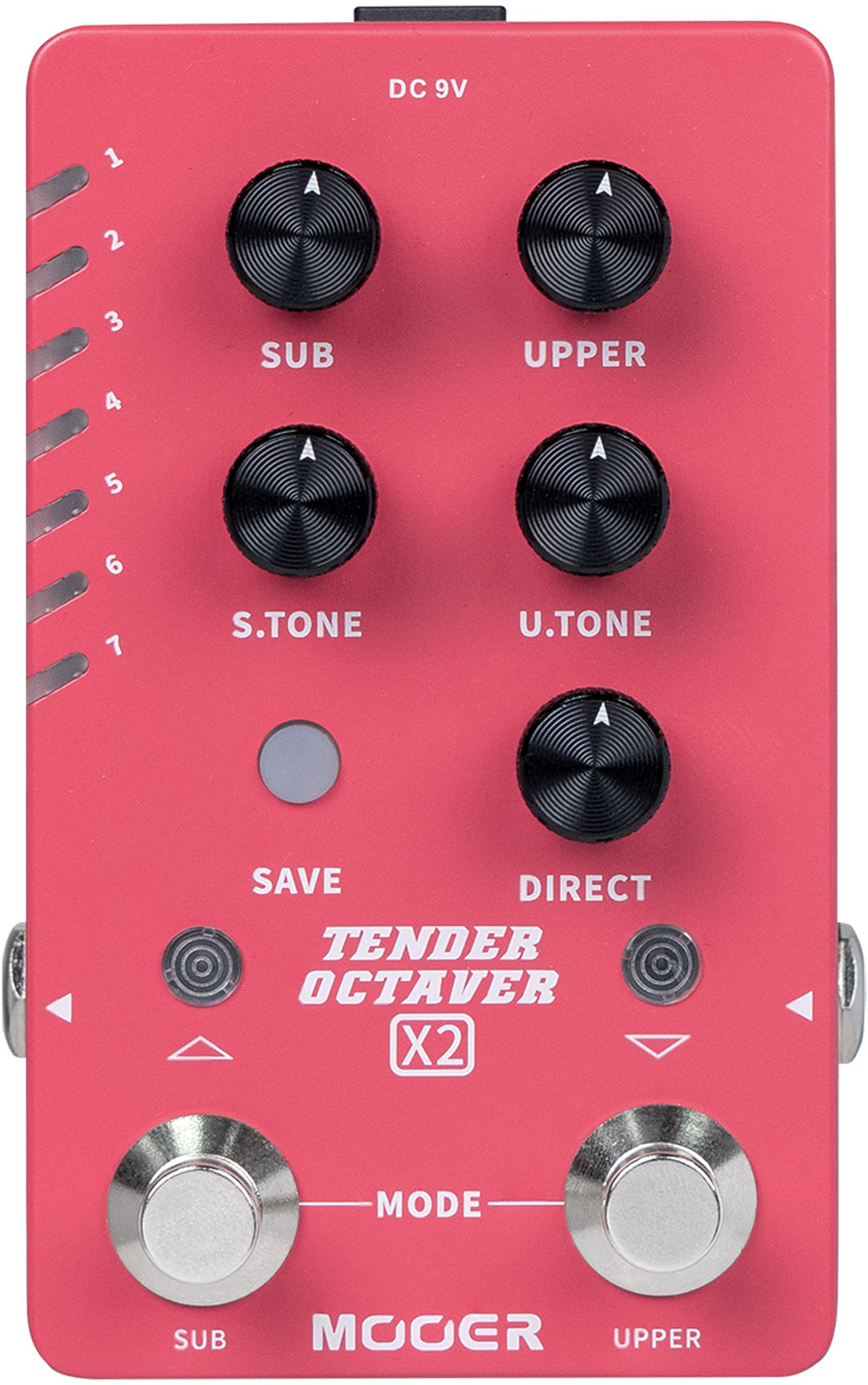 Mooer Tender Octaver X2 - Harmonizer effect pedaal - Main picture