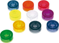 Toebehoren en onderdelen voor effecten Mooer Set 10 Capuchons Footswitch Mooer