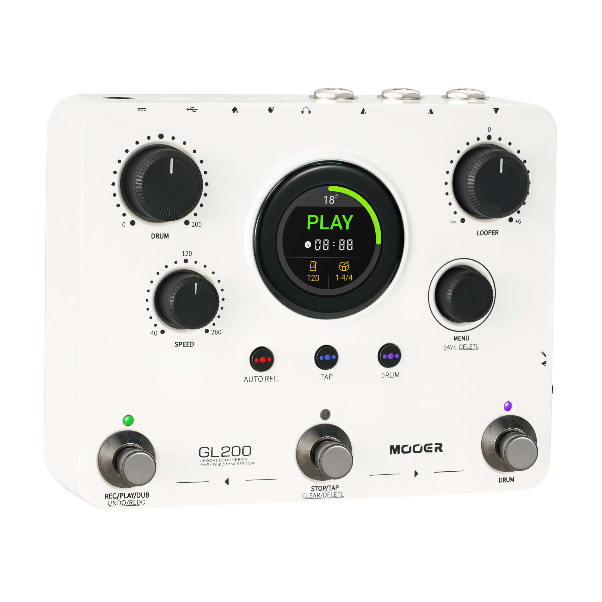 Mooer Gl200 Groove Loop Series - Looper effect pedaal - Variation 1